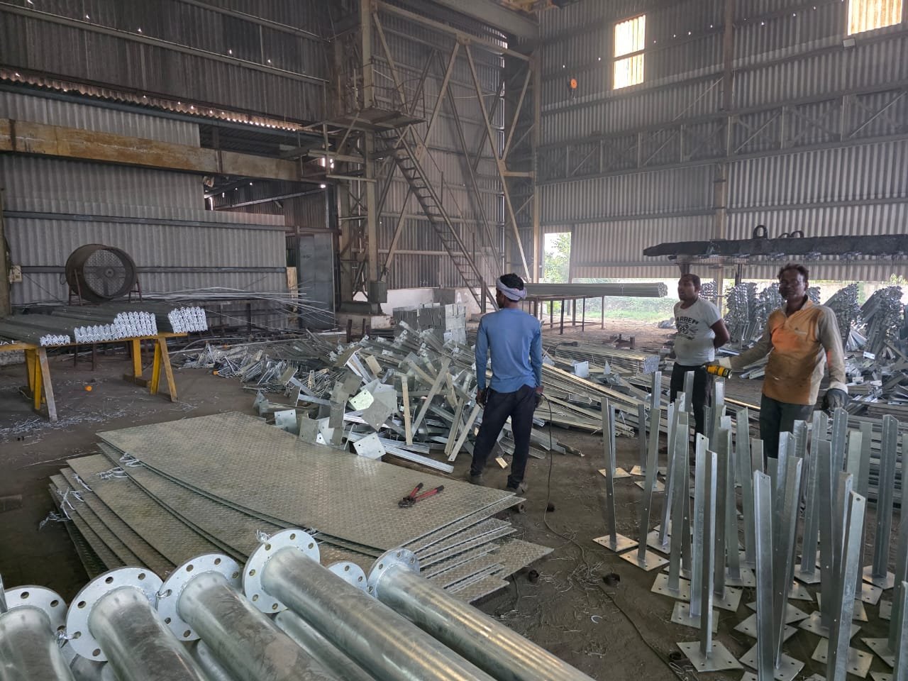 Solar Structure for Factories