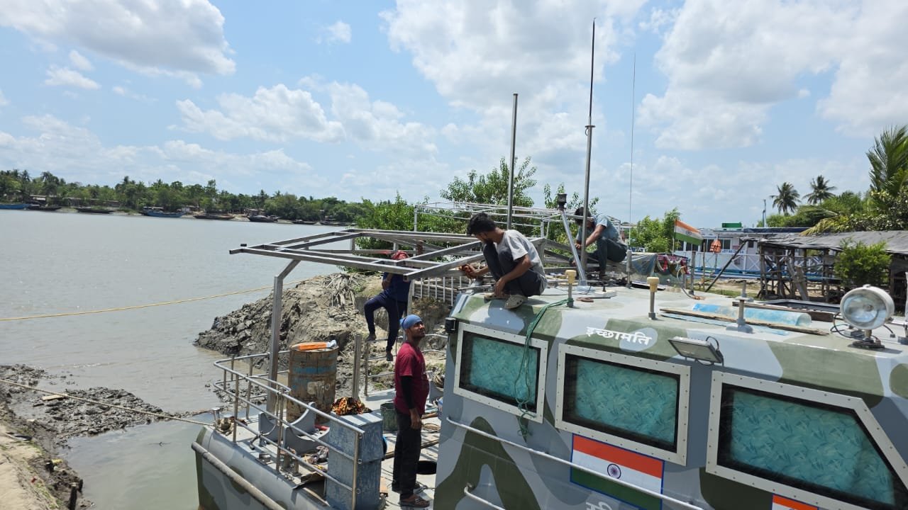 Solar Powered Boat Structure