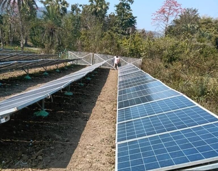 Solar Mounting Structures Installation