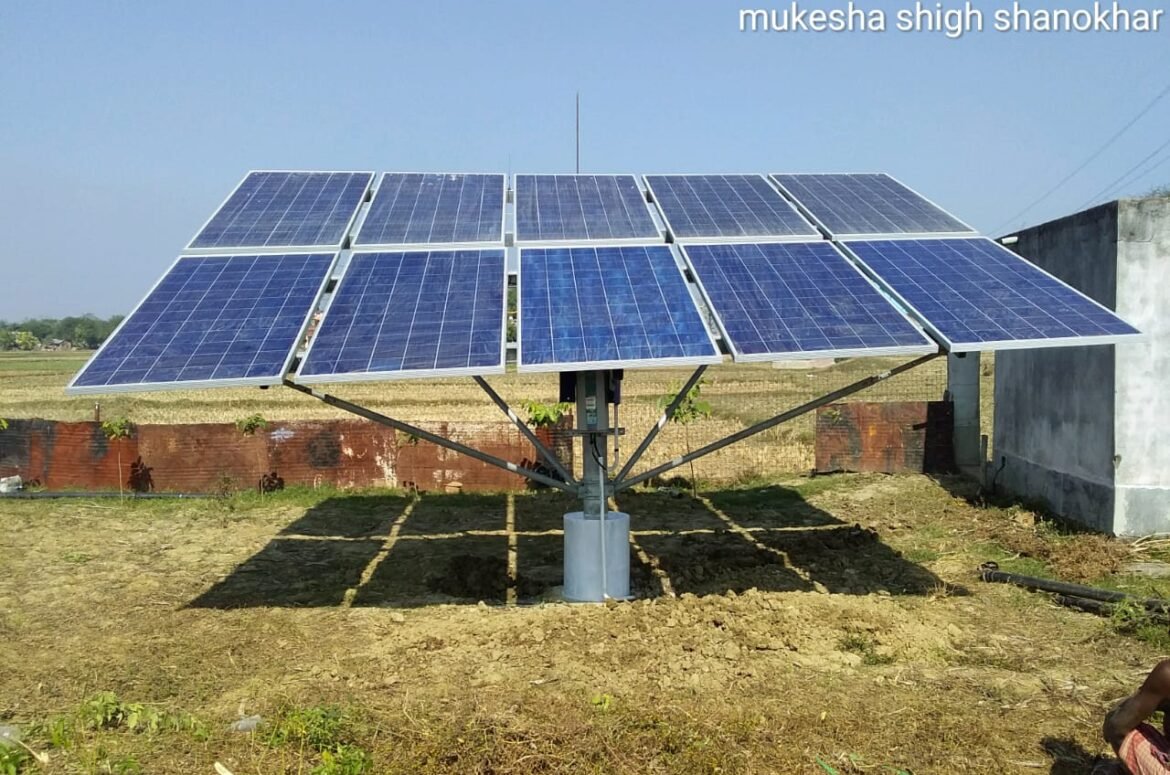 solar mounting structure for Indian weather
