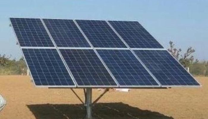 Dual Axis Solar Tracker Structure